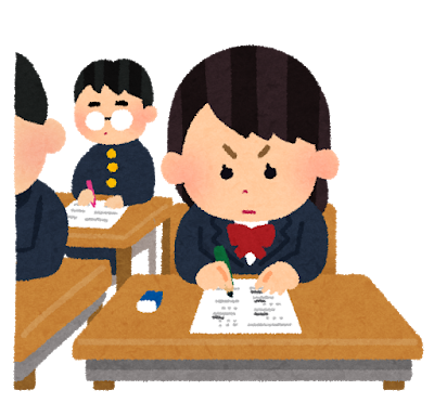 テストのイラスト